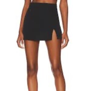 Steve Madden Cameron Mini Skirt Black Size 6